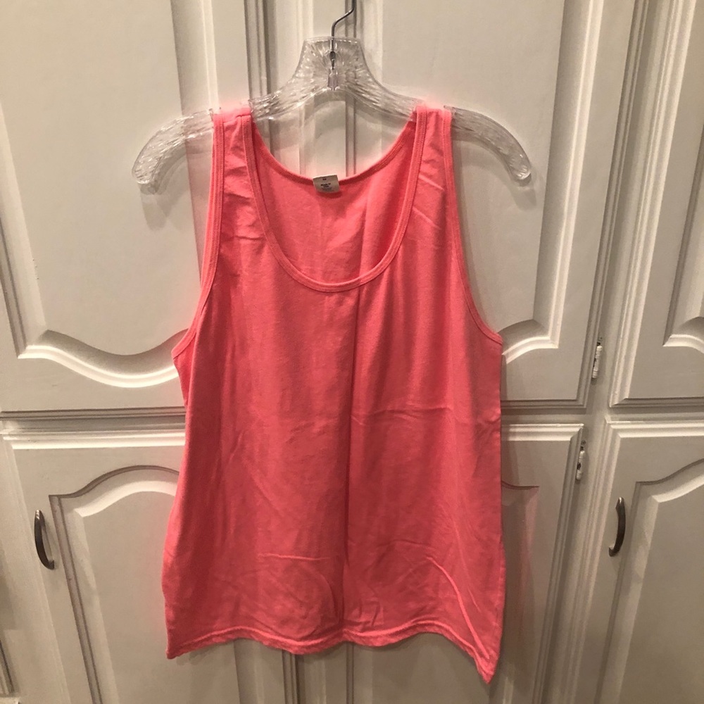American Apparel Neon Pink Tee - XL